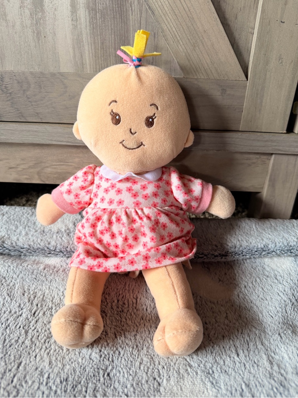 Manhattan Floral Baby Doll Plush - Soft doll